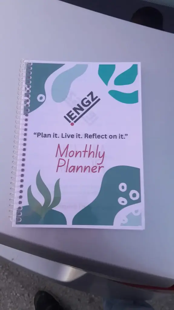 ENGZ Monthly Planner